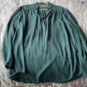 Beautiful forest green blouse